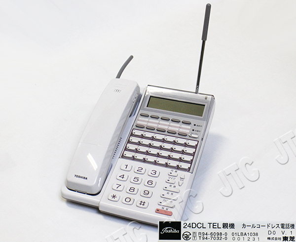 東芝 24DCL TEL カールコードレス電話機