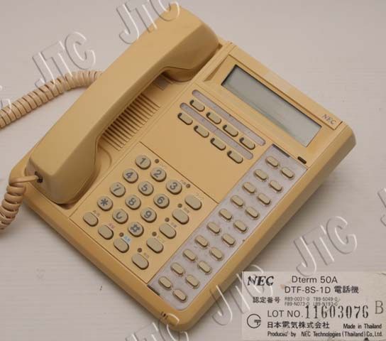 NECビジネスホン DTF-8S-1D 電話機