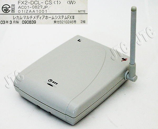 NTT FX2-DCL-CS(1)(W) デジタルコードレスホン接続装置
