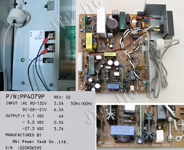 OKI(沖電気) PU4057-3891P501(2) 電源ユニット