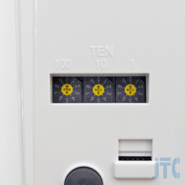 NTT NX-(24)STEL-(1)(W) TEN番号部分の写真
