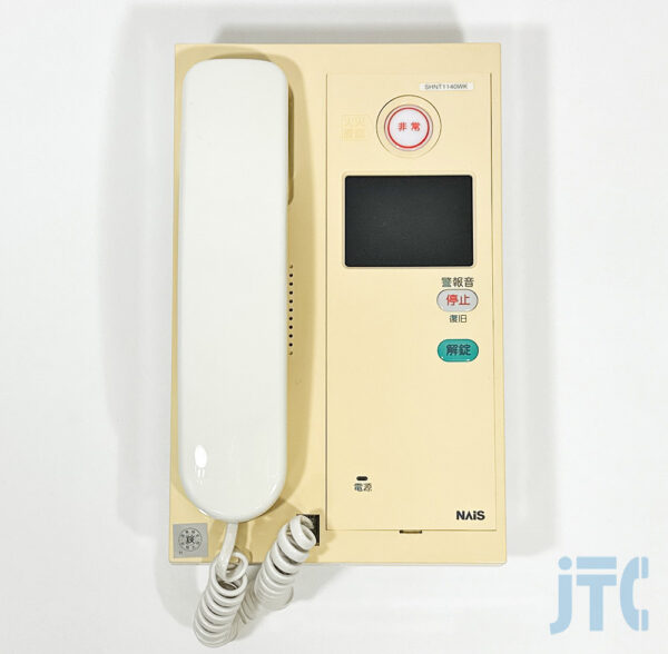 松下電工 SHNT1140WK 共同住宅用セキュリティインターホン1M型親機