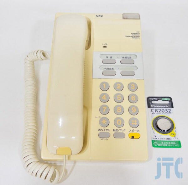 NEC T-3640電話機(SW) 正面写真