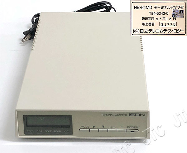 HITACHI NB-64MD ターミナルアダプタ