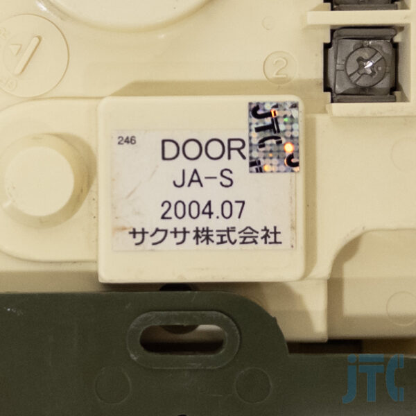 サクサ DOOR-JA-S 品名紙の写真