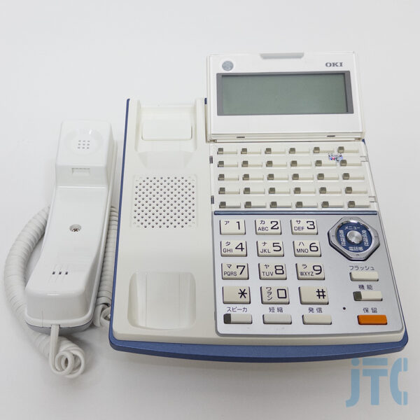 OKI MKT/ARC-30DKHF-W 受話器を外した写真