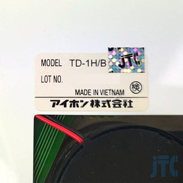 アイホン TD-1H/B品名紙の写真