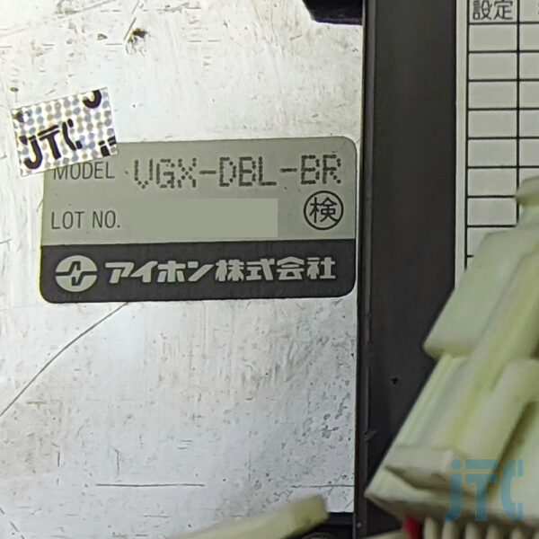 アイホン VGX-DBL-BR 品名紙の写真