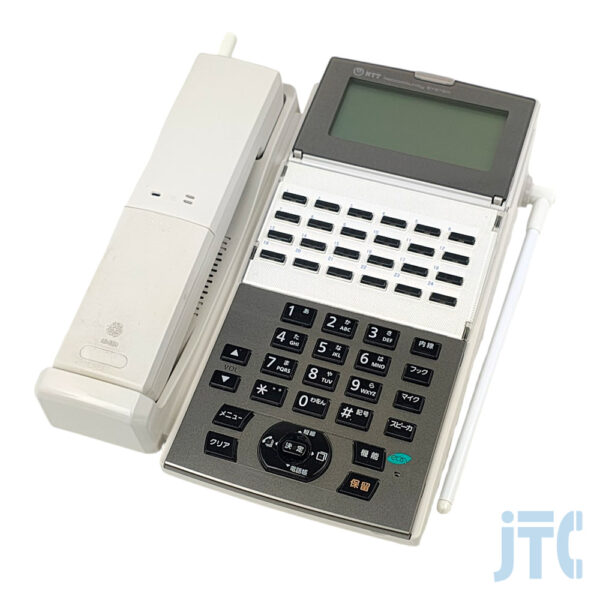 NTT NX2-(24)CCLBTEL-(1)(W) 24ボタンカールコードレスバス電話機