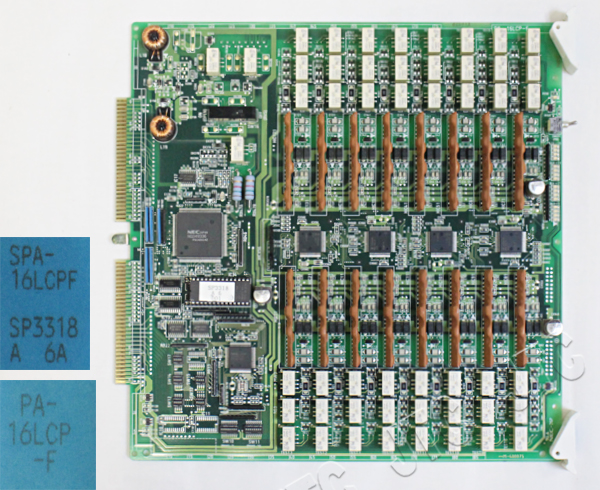 NEC PA-16LCP-F 16回線ライン回路PF