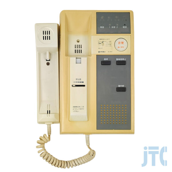 アイホン VG-4KT 3ボタン 受話器を外した写真