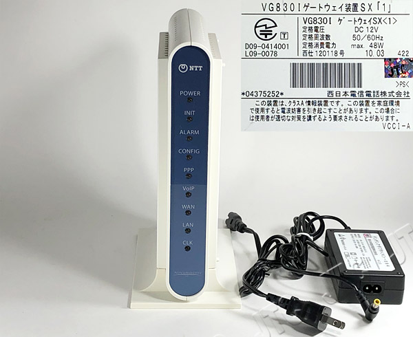 VG430A NTT VoIPゲートウェイ装置SX「1」 