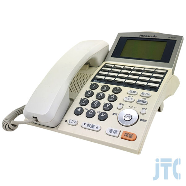 Panasonic VB-F611KA-S 24ボタン漢字表示付電話機(白)