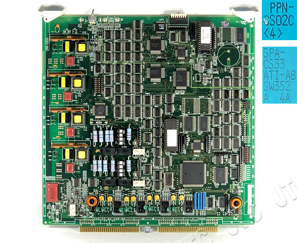 NTT PPN-CS02C(4) 2回線局線中継台インタフェースパッケージ