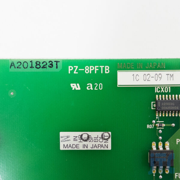 NEC PZ-8PFTB 型番プリント部分の写真