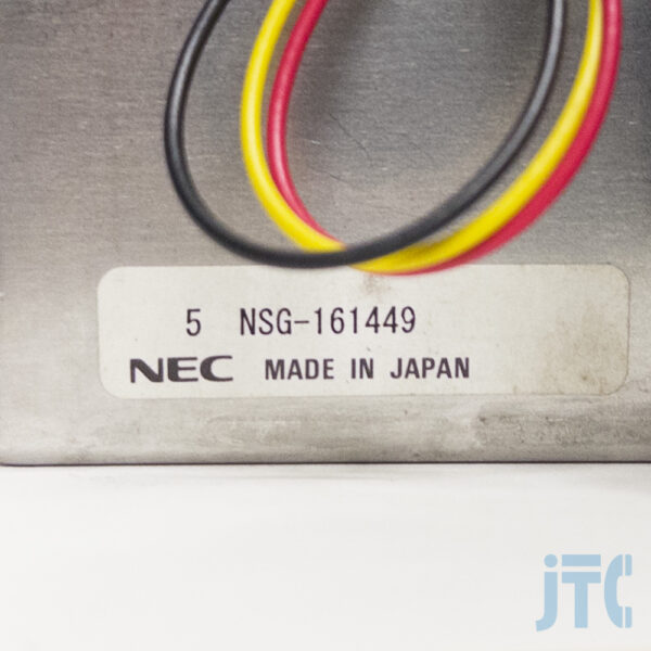 NEC NSG-161449 品名紙の写真