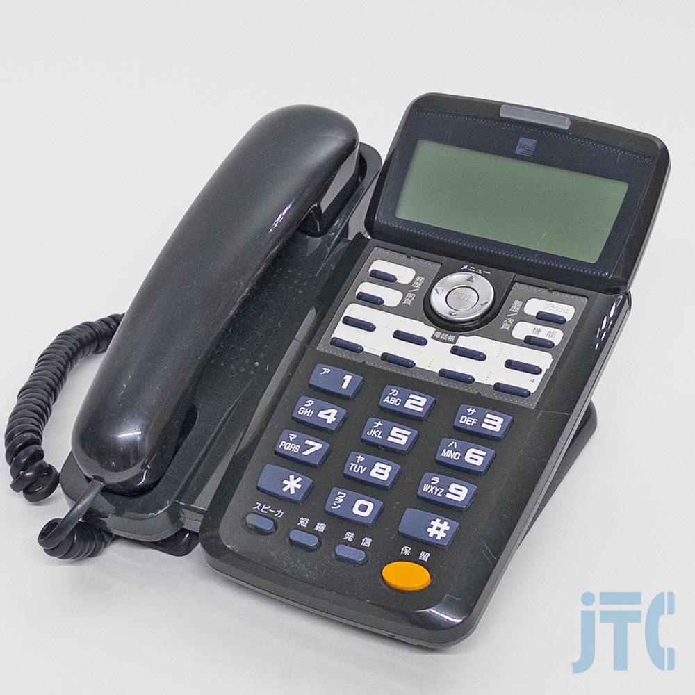 サクサ LD600電話機(K) 10ボタン標準電話機(黒)