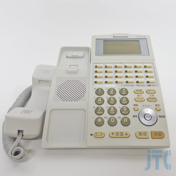 Panasonic VB-F611K-W 受話器を外した写真