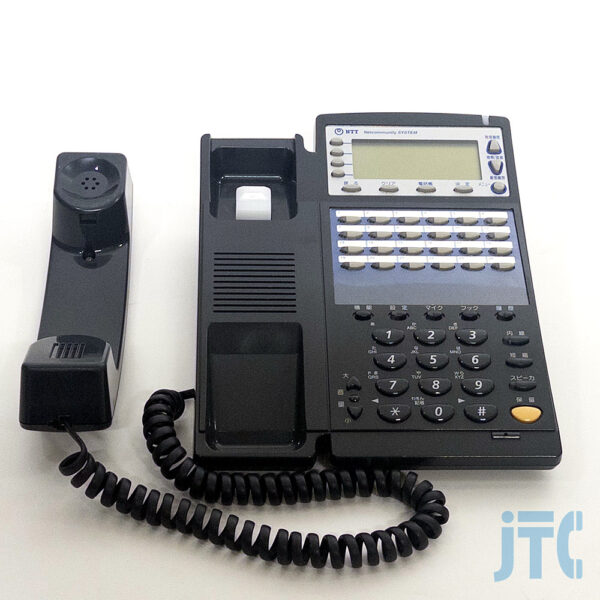 NTT GX-(24)STEL-(1)(K) 受話器を外した写真