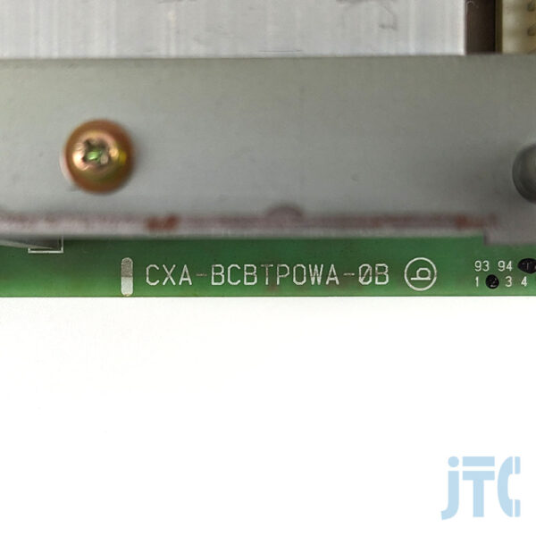 日立 CXA-BCBTPOWA-0B 型番プリント部分の写真