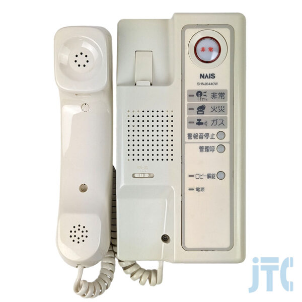 松下電工 SHNJ6440W 受話器を外した写真
