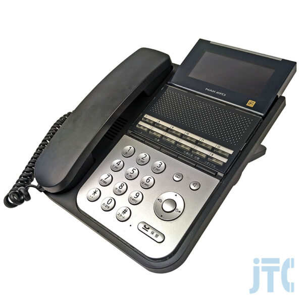 NAKAYO NYC-12iF-SDB 12ボタン漢字表示LCD電話機(黒)