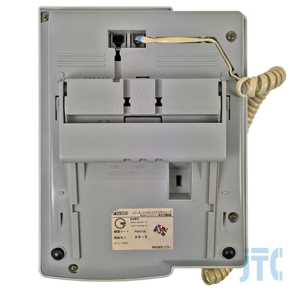 RICOH VL-24ハンズフリー表示付電話機 底面の写真
