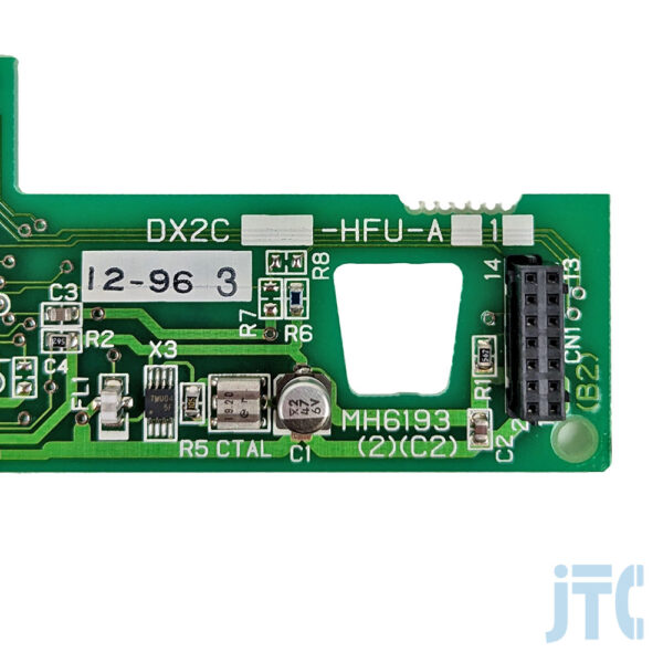 日通工 DX2C-HFU-A1 型番プリント部分の写真