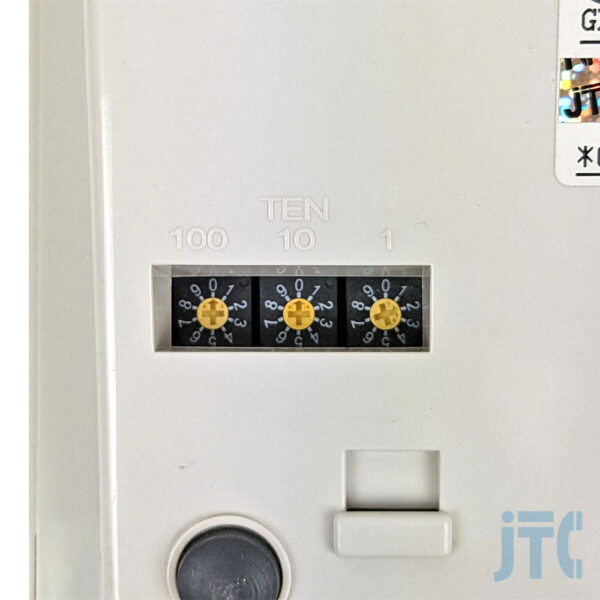 NTT GX-(18)IPFBTEL-(2)(W) TEN番号部分の写真