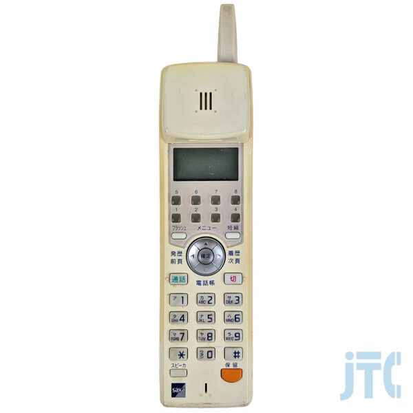 SAXA サクサ WS510(W) 子機の正面の写真
