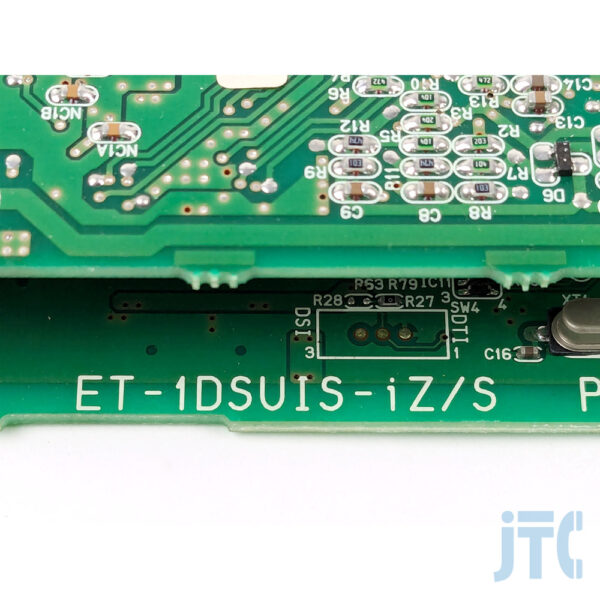 日立 ET-1DSUIS-iZ/S 型番プリント部分の写真