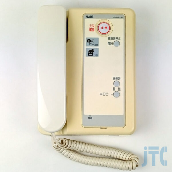 松下電工 SHNK6430W 共同住宅用セキュリティインターホン1M型親機