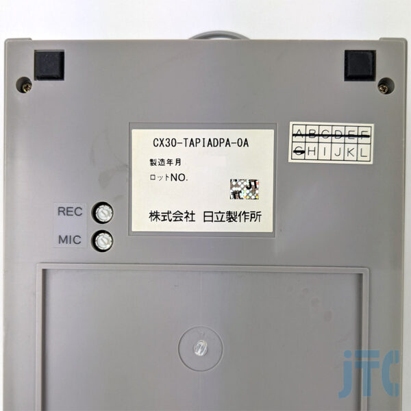 日立 CX30-TAPIADPA-0A 品名紙の写真