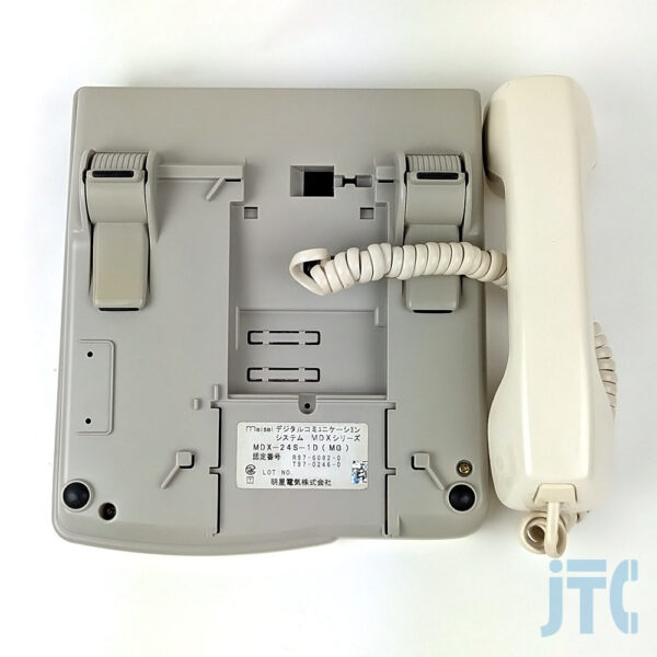 明星電気 MDX-24S-1D(MG) 底面の写真