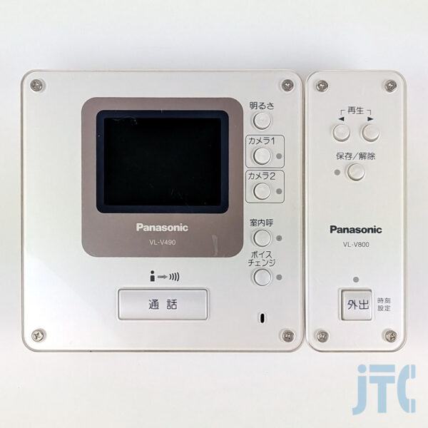 Panasonic VL-V490K ＋ VL-V800 正面の写真