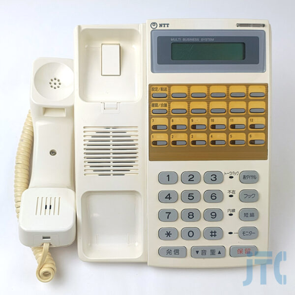 NTT PEM-KT-12D 受話器を外した写真