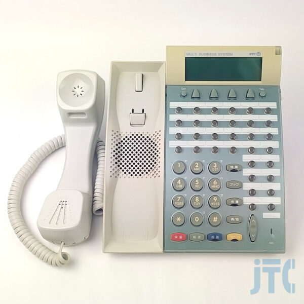 NTT PEN-DTP-32D-1D-WH 受話器を外した写真