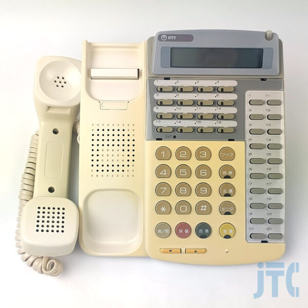 NTT PEN-ETW-16P-2D-TEL 受話器を外した写真