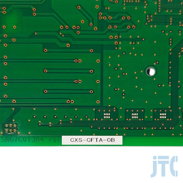 日立 CXS-CFTA-0B 型番プリント部分の写真