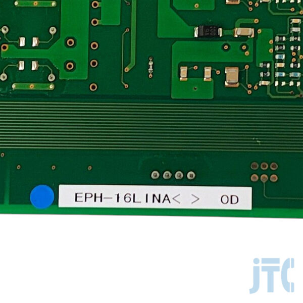 NTT EPH-16LINA()0D 型番プリント部分の写真
