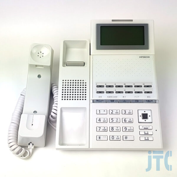 日立 HI-12G-TELSDA 受話器を外した写真