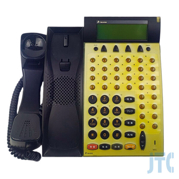 田村電機 SD300-32DS電話機(K) 受話器を外した写真