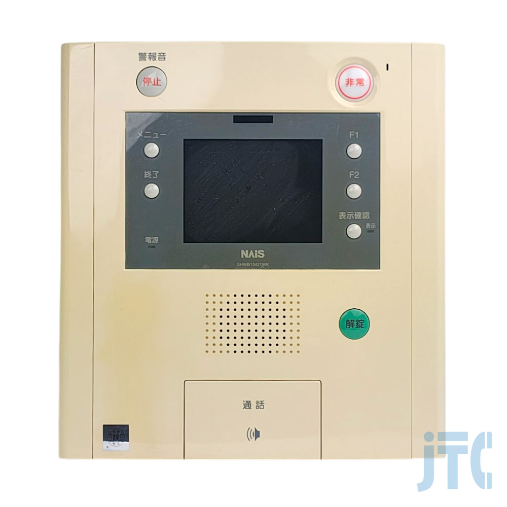 松下電工 SHWB13421WK 住戸用カラーインターホン1M型親機