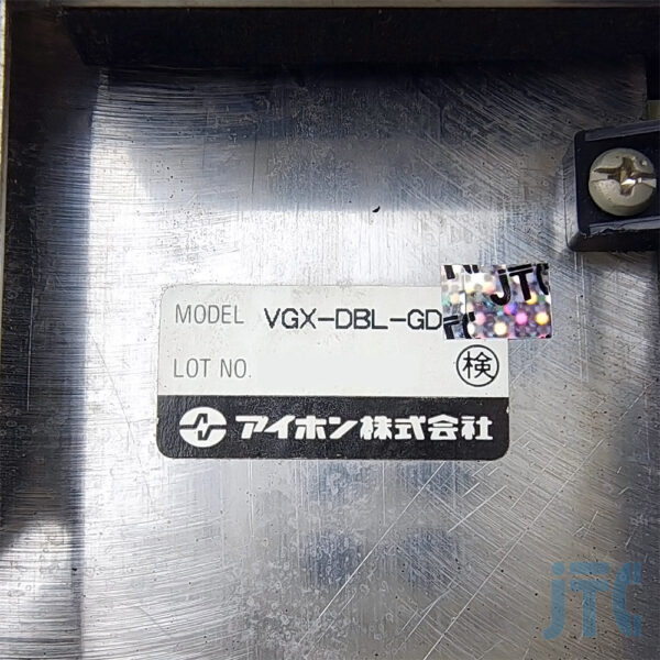 アイホン VGX-DBL-GD 品名紙の写真