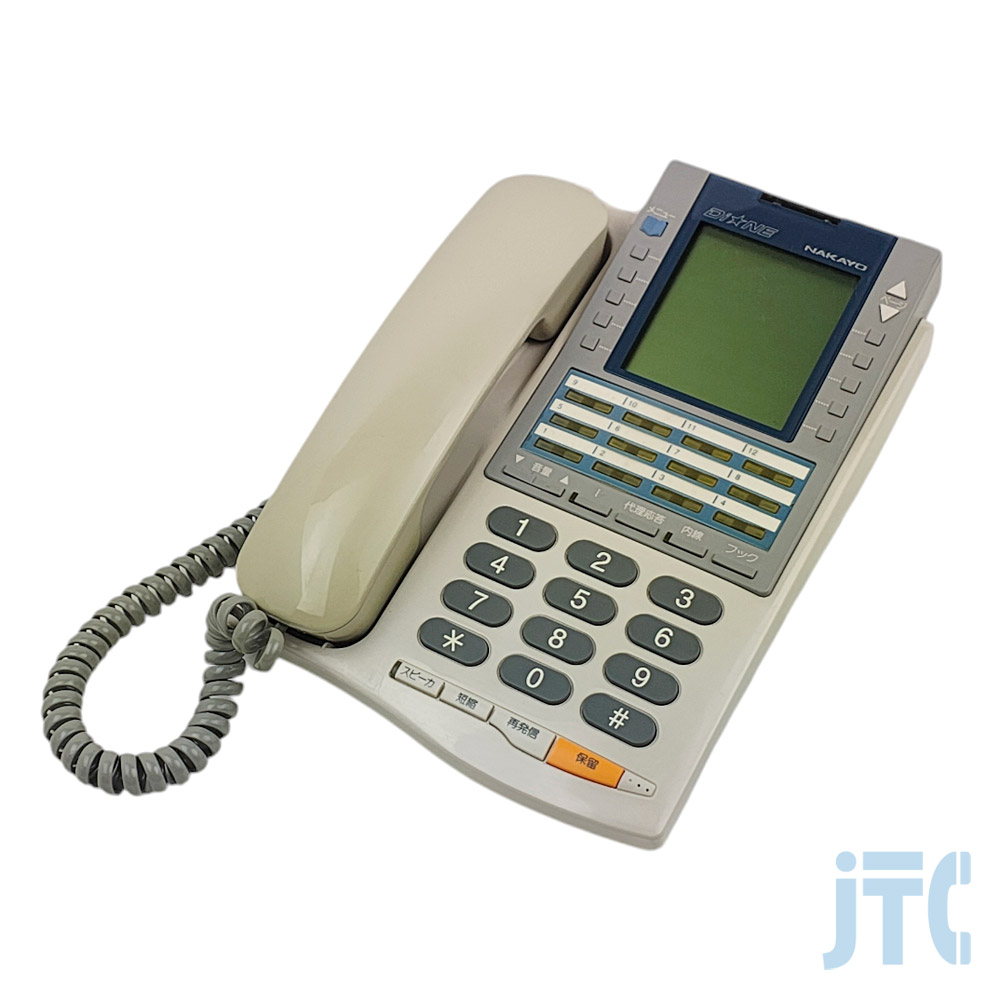 NAKAYO NYC-12Gi-TELLD 12ボタン大型LCD付き電話機