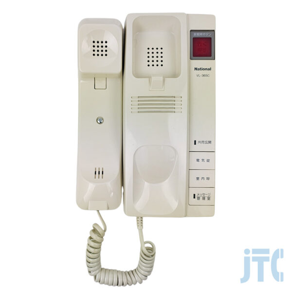 松下電器産業 VL-365C 受話器を外した写真