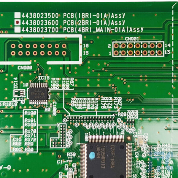 SAXA 2BRI-01A 型番プリント部分の写真