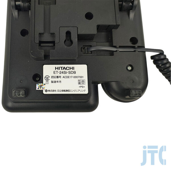 日立 ET-24Si-SDB 品名紙の写真