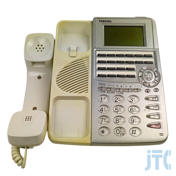 東芝 M-24i KIPFTEL 受話器を外した写真