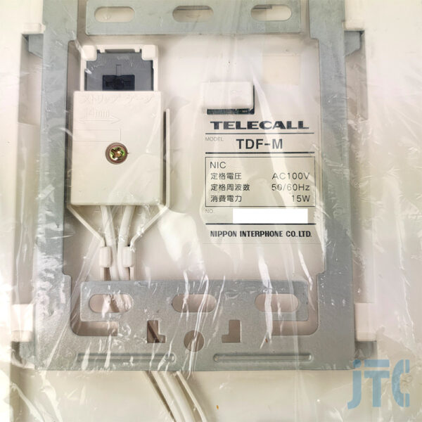 日本インターフォーン TDF-M 品名紙の写真